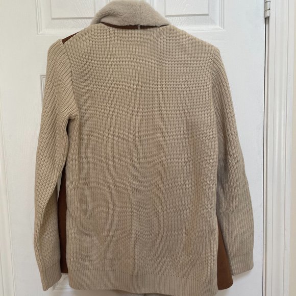 Anthropologie Sherpa Moto Sweater - Picture 6 of 6